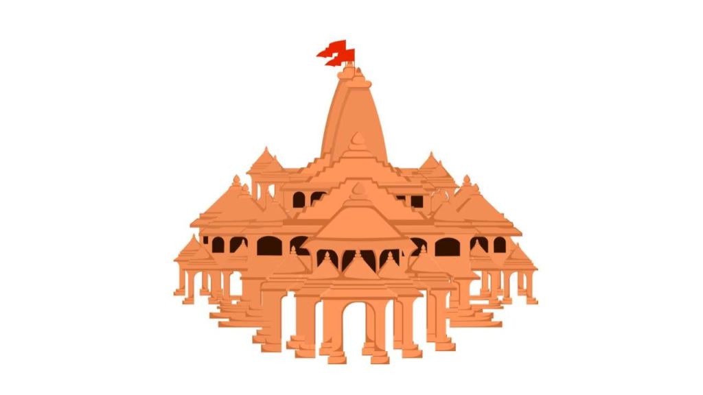 अयोध्या में राम लला के भवय मंदिर का रूप